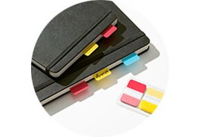 Marque-pages rigides Post-it® 
