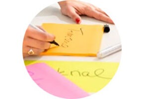 Meeting notes Super Sticky Post-it®
