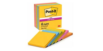 Notes Post-it® Super Sticky
